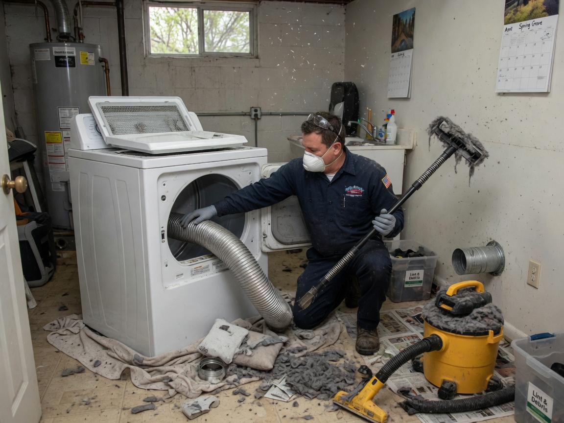 Dryer Vent Cleaning in Spring Grove, IL